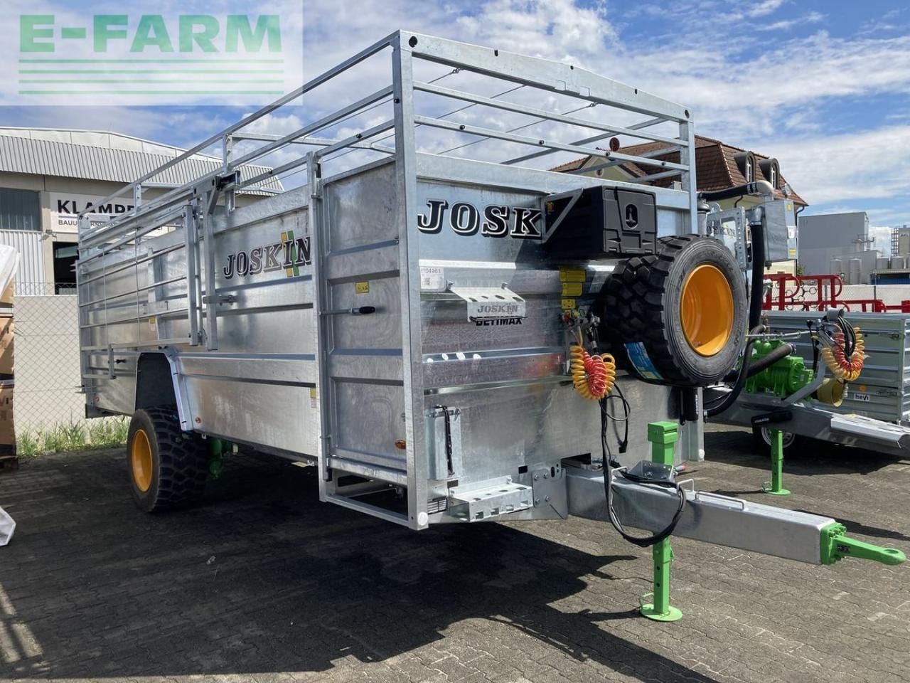 Joskin rds g 6000 — used livestock trailer for sale