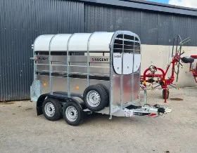 8 x 5 Nugent Livestock Trailer — used livestock trailer for sale