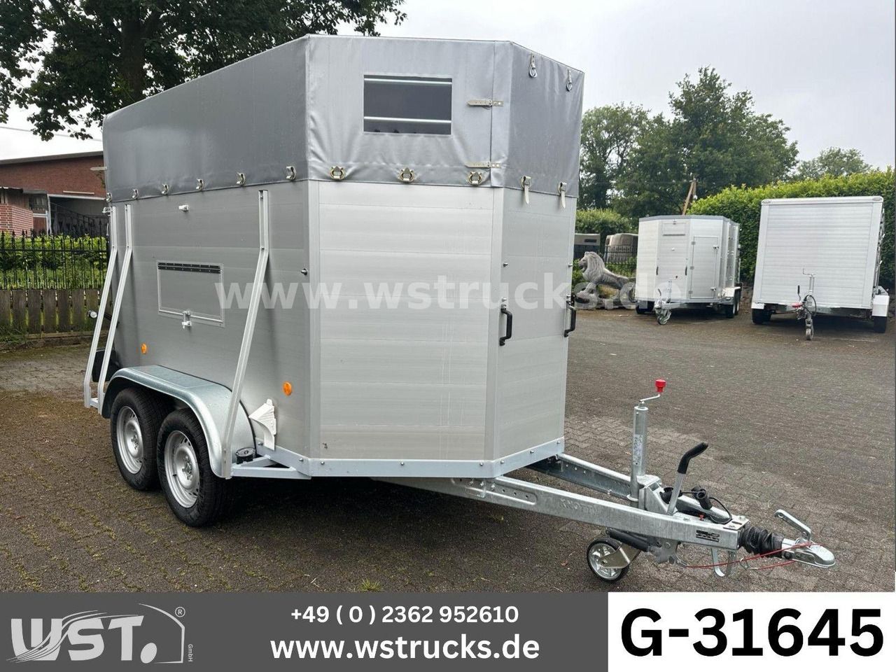 WST Edition 3000 2.000 kg Viehanhänger — remorque bétaillère d'occasion à vendre