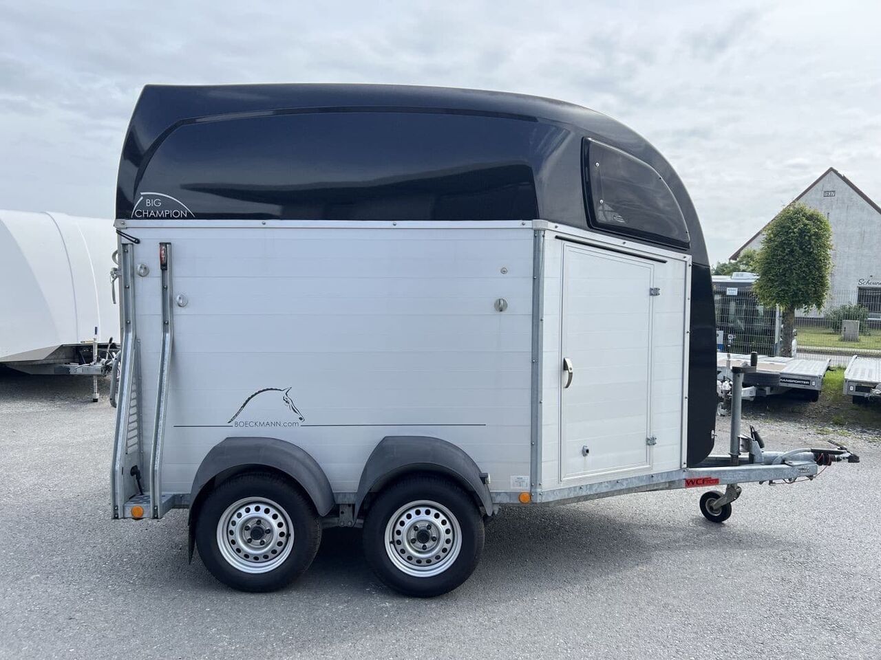 Böckmann Big Champion R WCF mit Fohleng Pferdeanhänger — used livestock trailer for sale