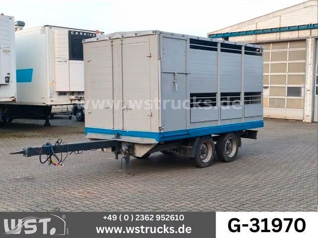Bewermeier Tandem 1 Stock — used livestock trailer for sale